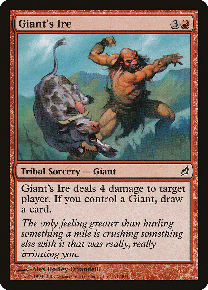 Giant's Ire [Lorwyn] | Gamers Paradise