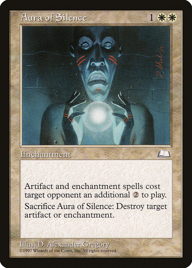 Aura of Silence [Weatherlight] | Gamers Paradise