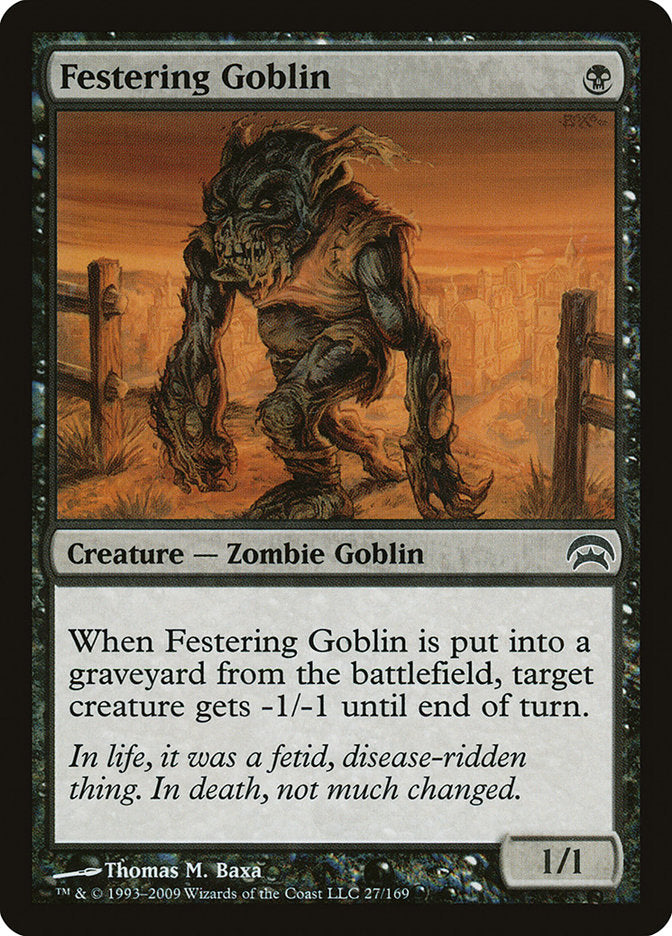 Festering Goblin [Planechase] | Gamers Paradise