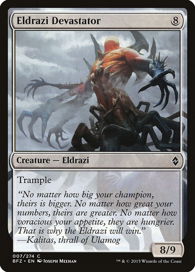 Eldrazi Devastator [Battle for Zendikar] | Gamers Paradise
