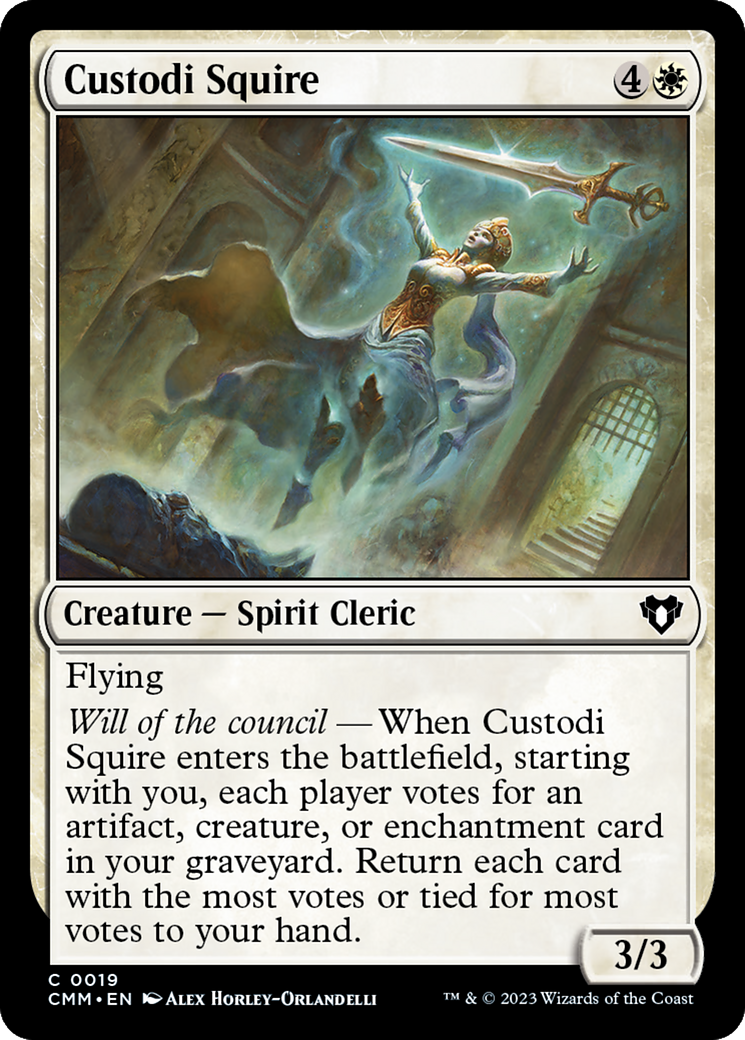 Custodi Squire [Commander Masters] | Gamers Paradise