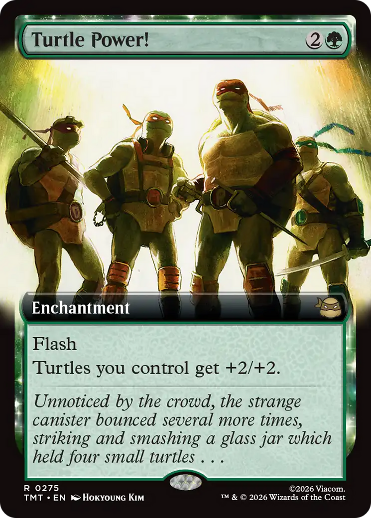 Turtle Power! (Extended Art) [Teenage Mutant Ninja Turtles] | Gamers Paradise