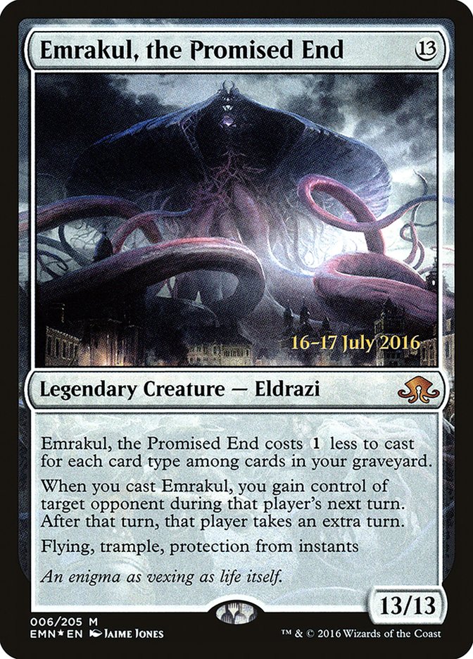 Emrakul, the Promised End [Eldritch Moon Prerelease Promos] | Gamers Paradise