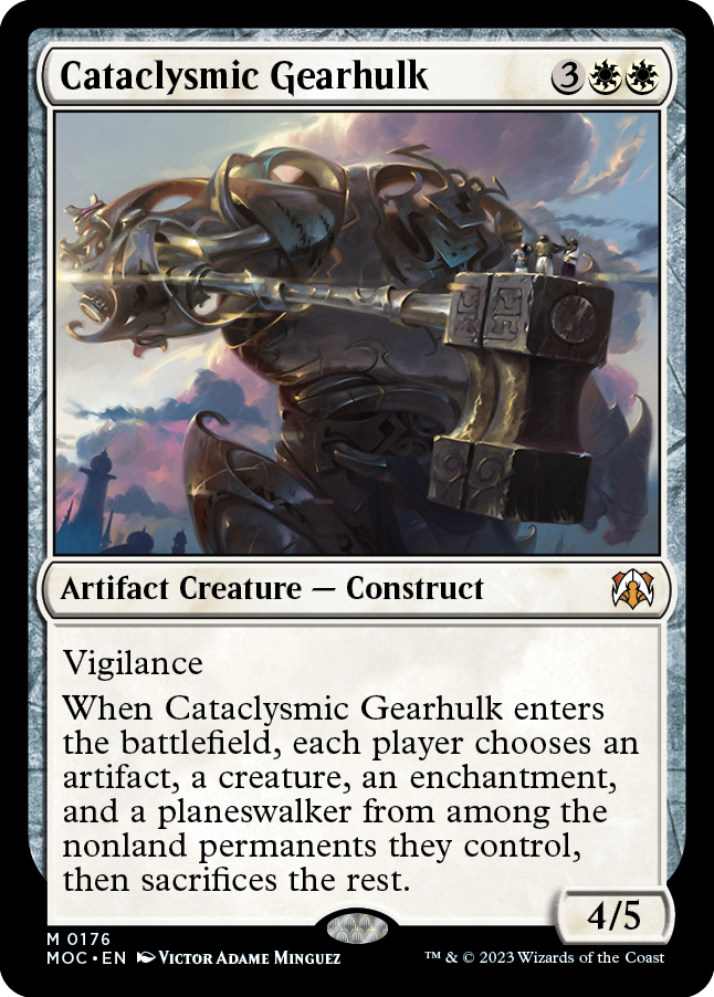 Cataclysmic Gearhulk [March of the Machine Commander] | Gamers Paradise