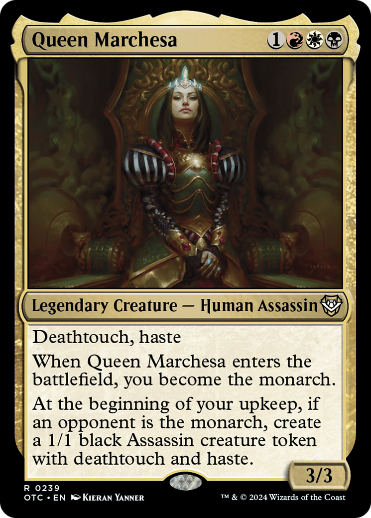 Queen Marchesa [Outlaws of Thunder Junction Commander] | Gamers Paradise