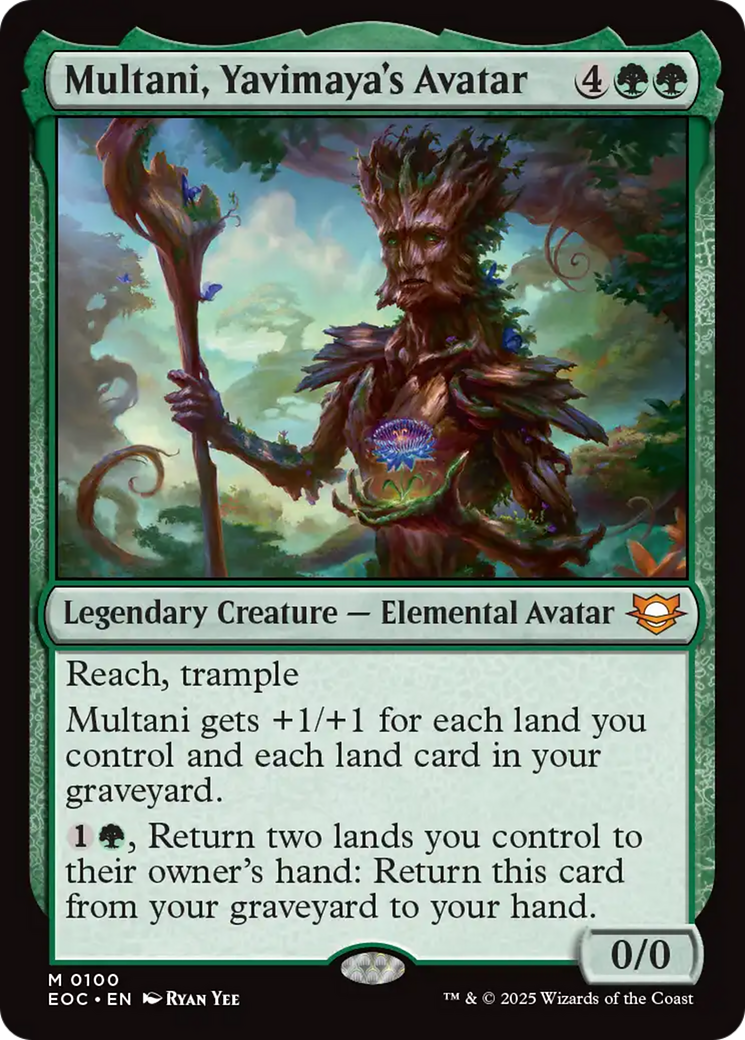 Multani, Yavimaya's Avatar [Edge of Eternities Commander] | Gamers Paradise