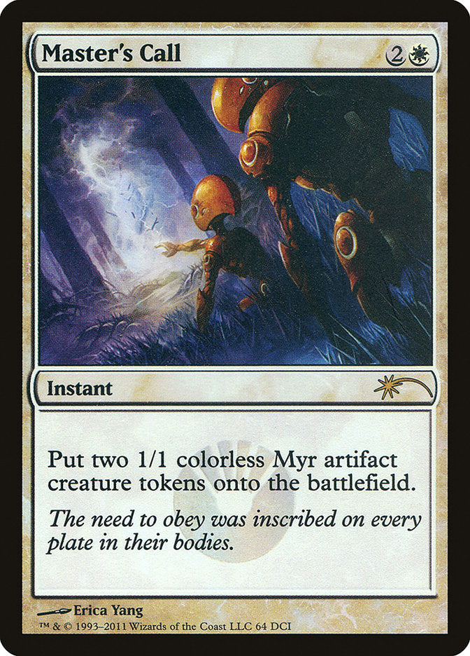 Master's Call [Wizards Play Network 2011] | Gamers Paradise