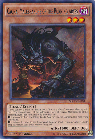 Cagna, Malebranche of the Burning Abyss [SECE-EN084] Rare | Gamers Paradise
