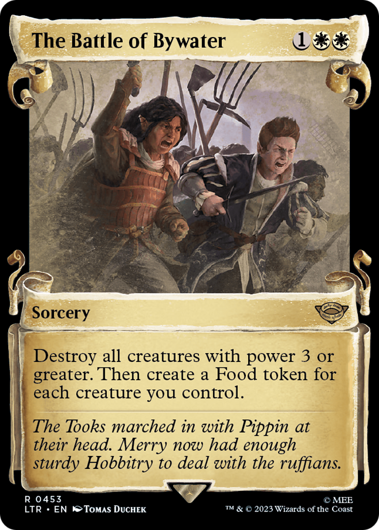 The Battle of Bywater [The Lord of the Rings: Tales of Middle-Earth Showcase Scrolls] | Gamers Paradise