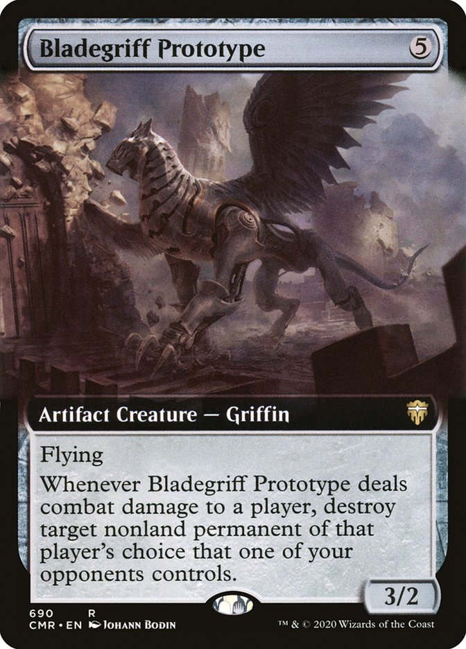 Bladegriff Prototype (Extended Art) [Commander Legends] | Gamers Paradise