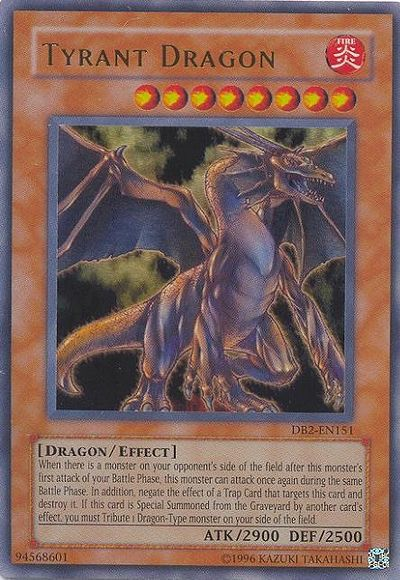 Tyrant Dragon [DB2-EN151] Ultra Rare | Gamers Paradise