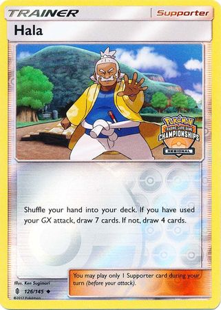 Hala (126/145) (Regional Championship Promo) [Sun & Moon: Guardians Rising] | Gamers Paradise