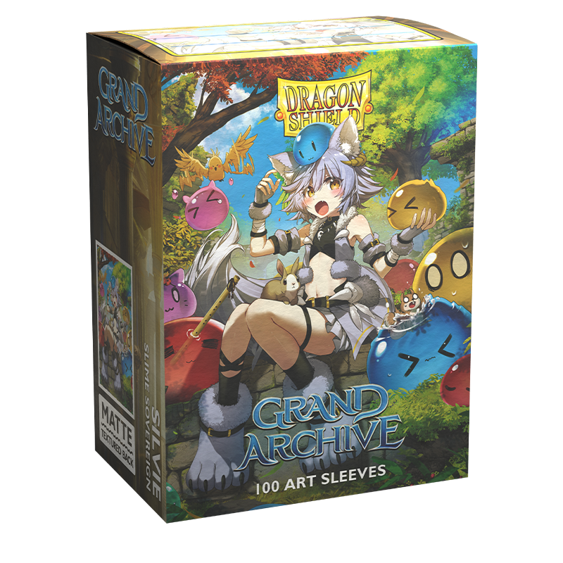 Dragon Shield: Standard 100ct Sleeves - Grand Archive (Silvie, Slime Sovereign) | Gamers Paradise