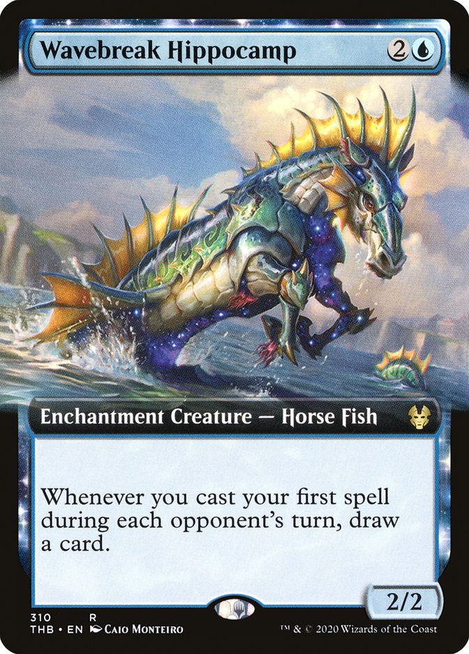 Wavebreak Hippocamp (Extended Art) [Theros Beyond Death] | Gamers Paradise