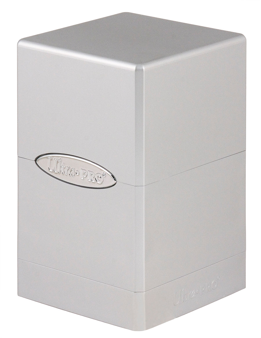 Ultra PRO: Satin Tower - Metallic Silver | Gamers Paradise