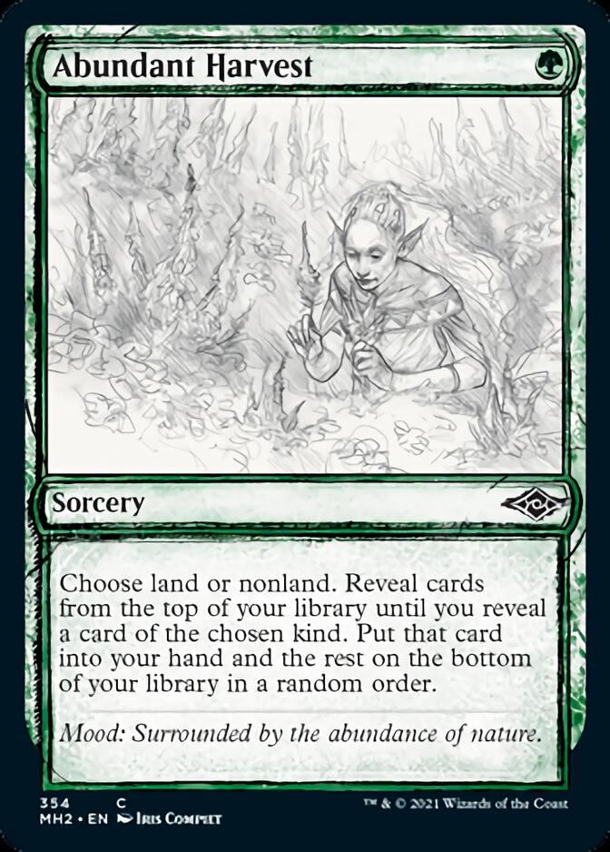 Abundant Harvest (Sketch) [Modern Horizons 2] | Gamers Paradise