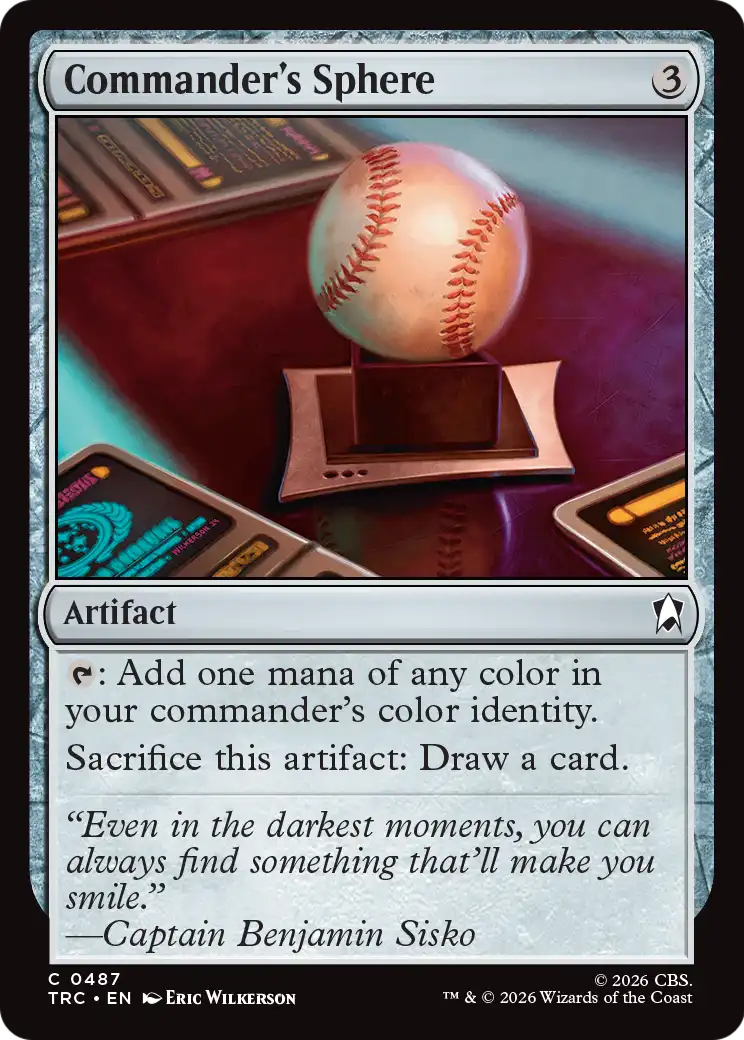 Commander's Sphere (Surge Foil) [Star Trek Commander] | Gamers Paradise