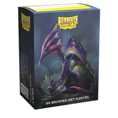 Dragon Shield: Standard 100ct Brushed Art Sleeves - Huey | Gamers Paradise