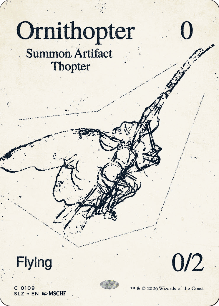 Ornithopter (0109) [Secret Lair x MSCHF: The Zeta Set] | Gamers Paradise