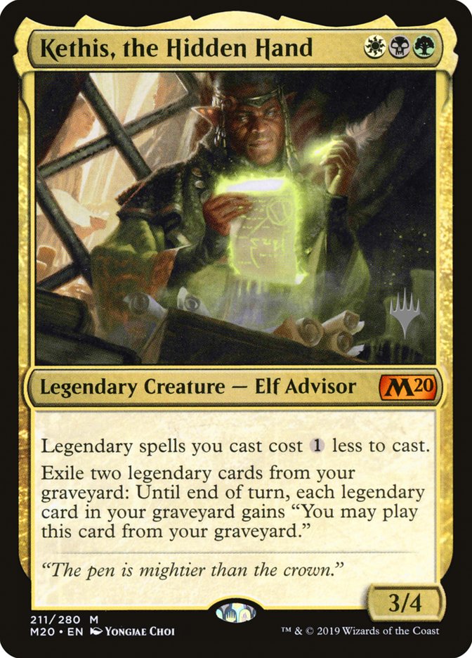 Kethis, the Hidden Hand (Promo Pack) [Core Set 2020 Promos] | Gamers Paradise