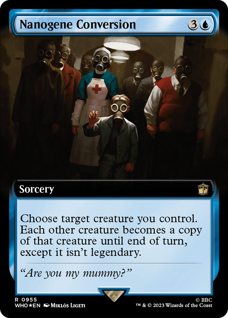 Nanogene Conversion (Extended Art) (Surge Foil) [Doctor Who] | Gamers Paradise