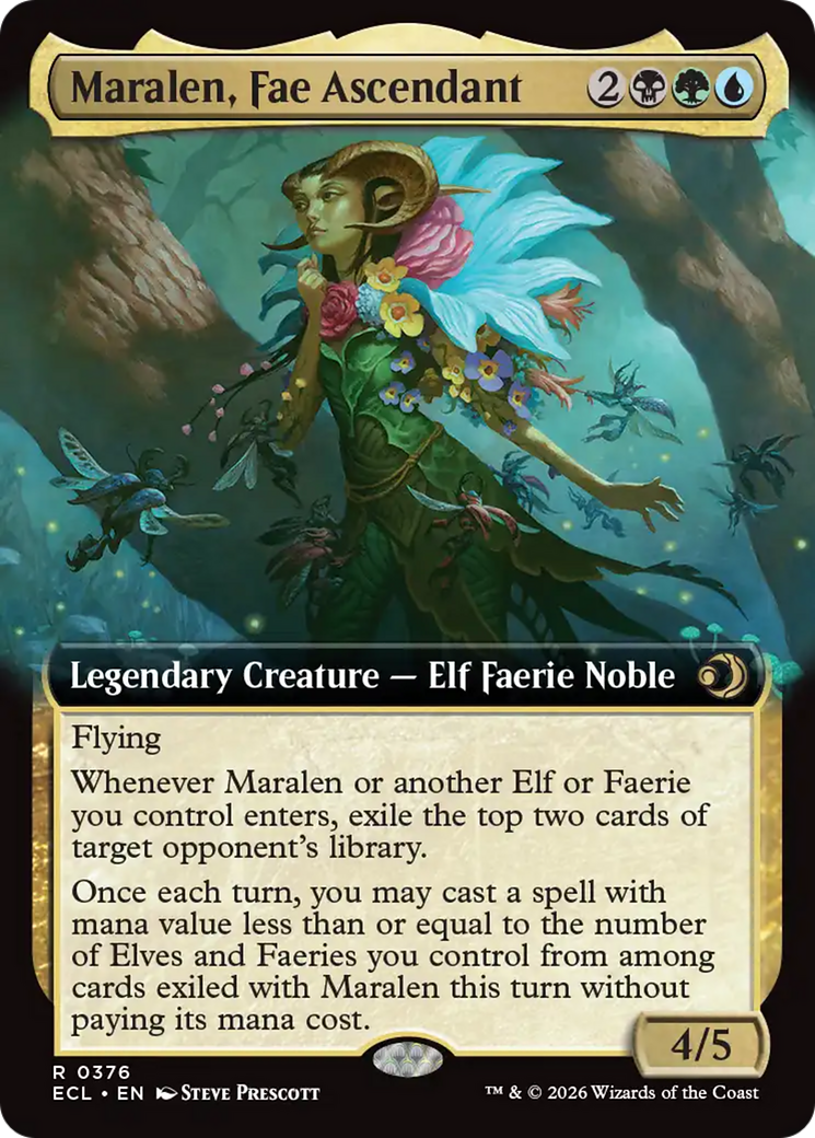 Maralen, Fae Ascendant (Extended Art) [Lorwyn Eclipsed] | Gamers Paradise