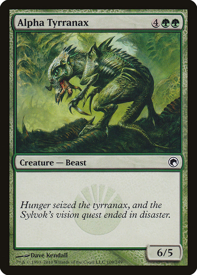 Alpha Tyrranax [Scars of Mirrodin] | Gamers Paradise
