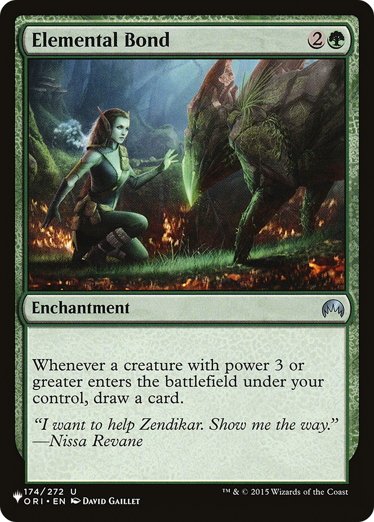 Elemental Bond [The List] | Gamers Paradise