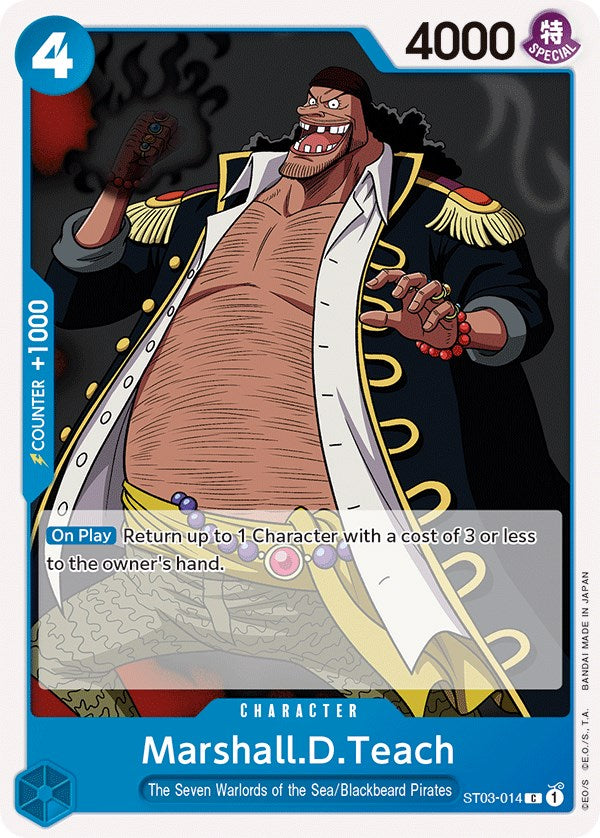 Marshall.D.Teach [Starter Deck: The Seven Warlords of The Sea] | Gamers Paradise