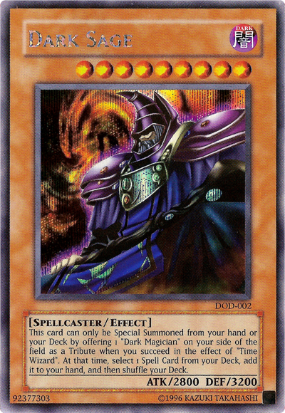 Dark Sage [DOD-002] Prismatic Secret Rare | Gamers Paradise