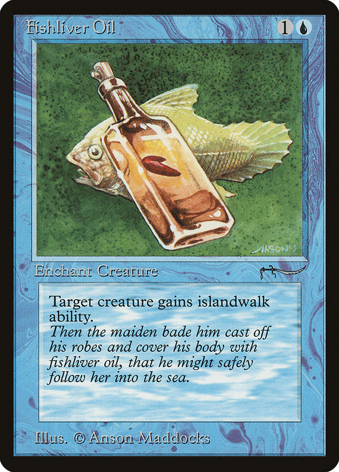 Fishliver Oil (Light Mana Cost) [Arabian Nights] | Gamers Paradise