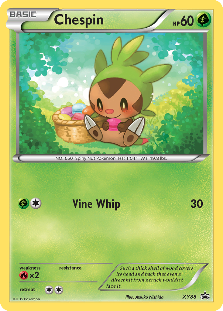 Chespin (XY88) (Collector Chest) [XY: Black Star Promos] | Gamers Paradise