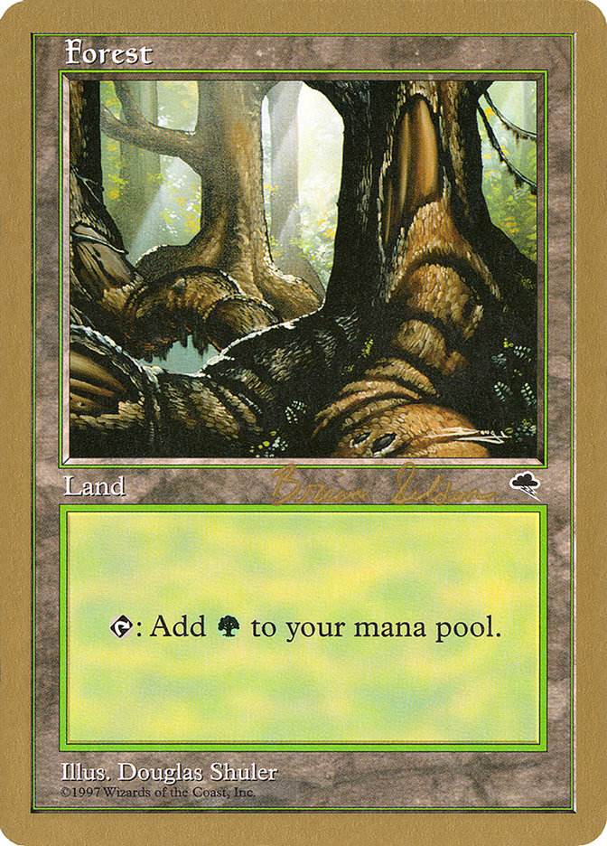 Forest (bs348) (Brian Selden) [World Championship Decks 1998] | Gamers Paradise