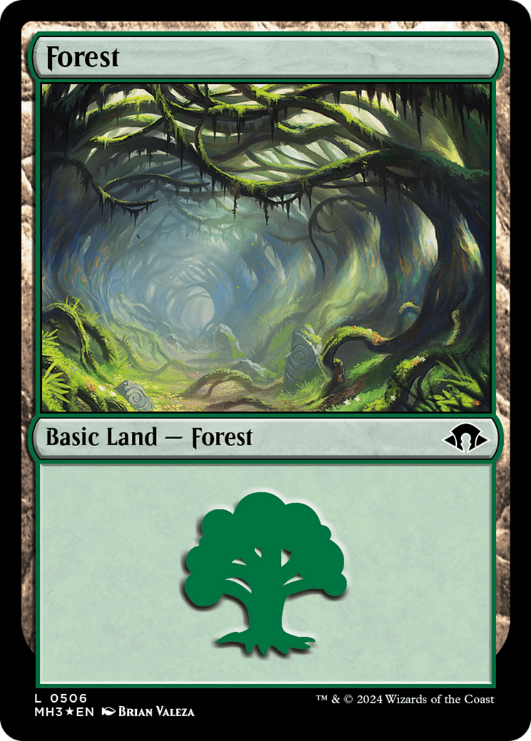 Forest (0506) (Ripple Foil) [Modern Horizons 3] | Gamers Paradise