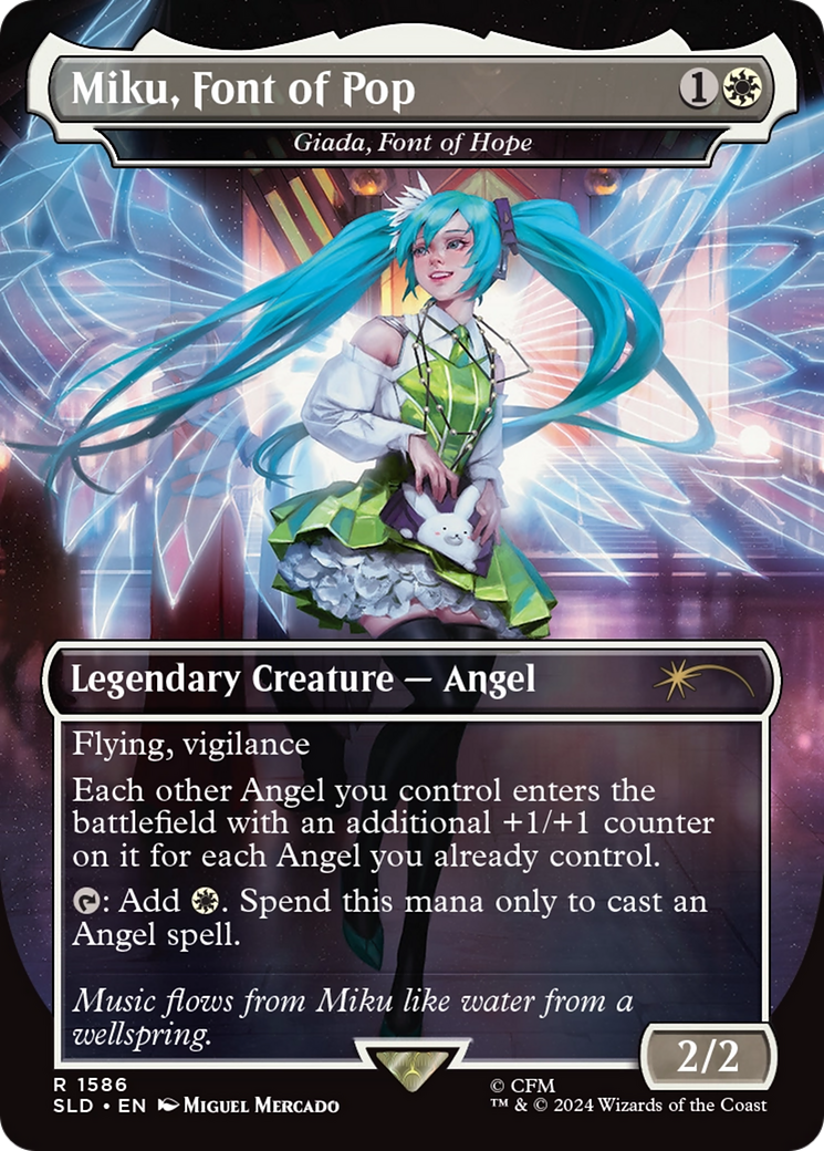 Miku, Font of Pop - Giada, Font of Hope [Secret Lair Drop Series] | Gamers Paradise