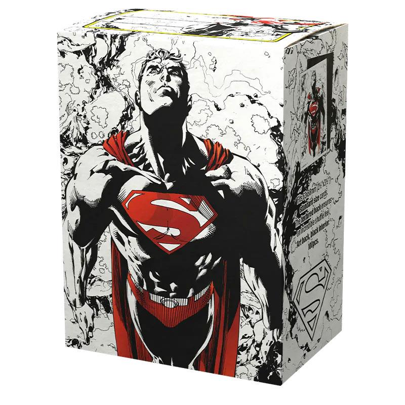 Dragon Shield: Standard 100ct Art Sleeves - Superman Core (Dual Matte) | Gamers Paradise