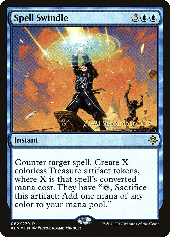 Spell Swindle [Ixalan Prerelease Promos] | Gamers Paradise