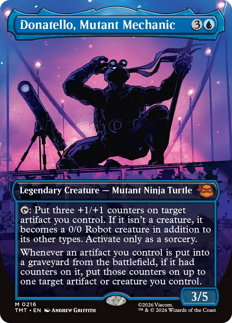 Donatello, Mutant Mechanic (Borderless) [Teenage Mutant Ninja Turtles] | Gamers Paradise