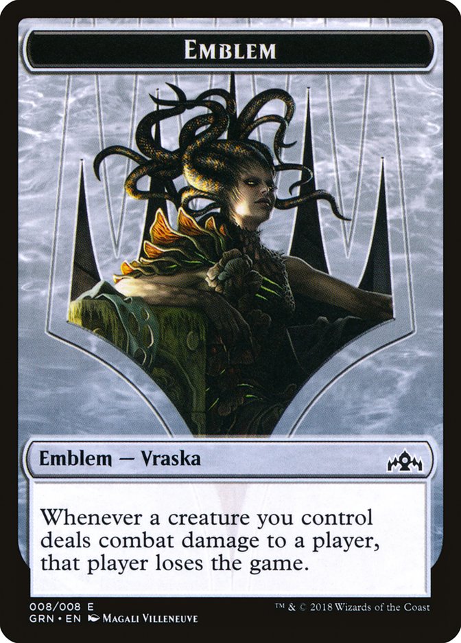 Vraska, Golgari Queen Emblem [Guilds of Ravnica Tokens] | Gamers Paradise