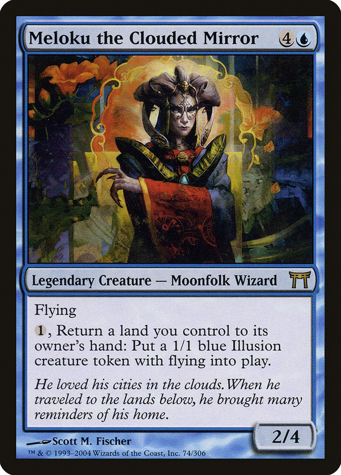 Meloku the Clouded Mirror [Champions of Kamigawa] | Gamers Paradise