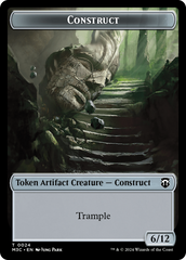 Construct // Myr Double-Sided Token [Modern Horizons 3 Commander Tokens] | Gamers Paradise