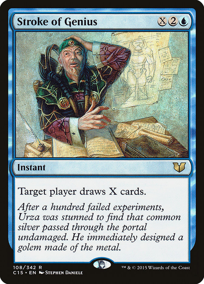 Stroke of Genius [Commander 2015] | Gamers Paradise