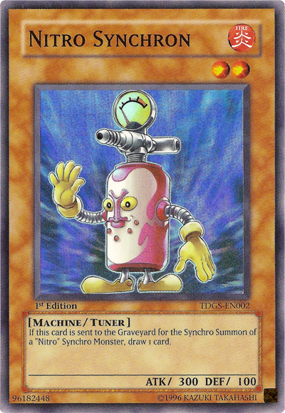 Nitro Synchron [TDGS-EN002] Super Rare | Gamers Paradise