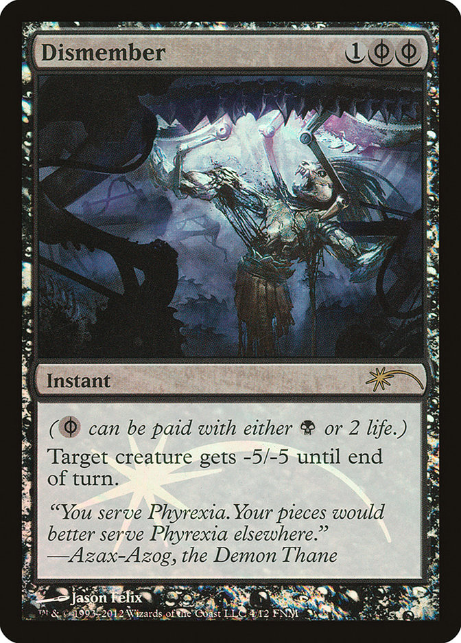Dismember [Friday Night Magic 2012] | Gamers Paradise