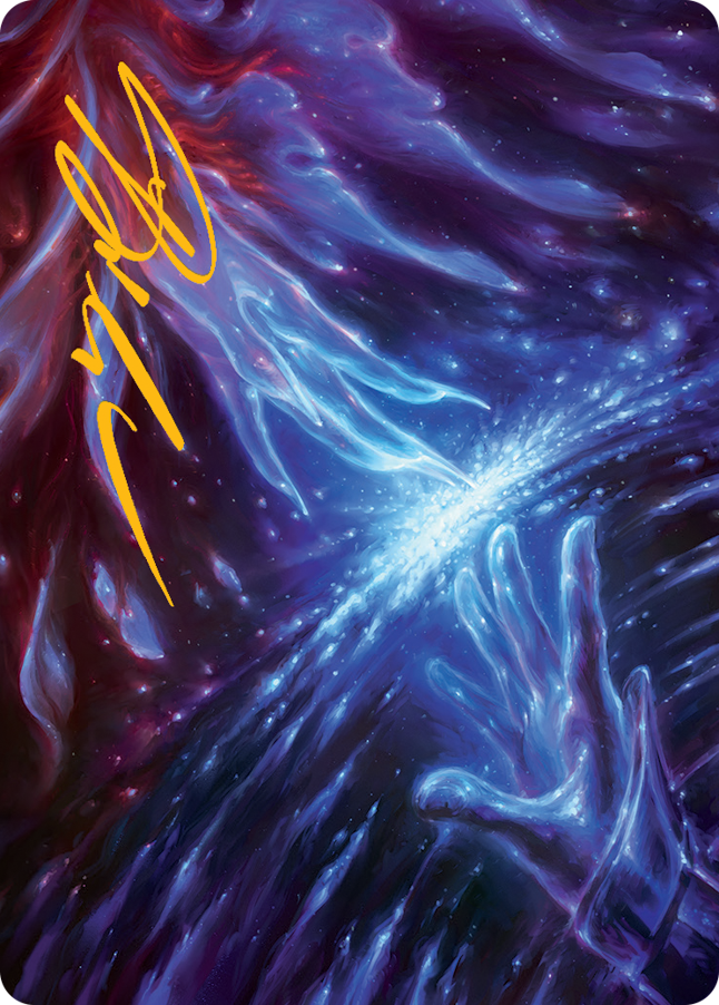 Transcendent Message Art Card (Gold-Stamped Signature) [March of the Machine Art Series] | Gamers Paradise
