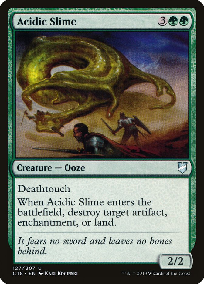 Acidic Slime [Commander 2018] | Gamers Paradise