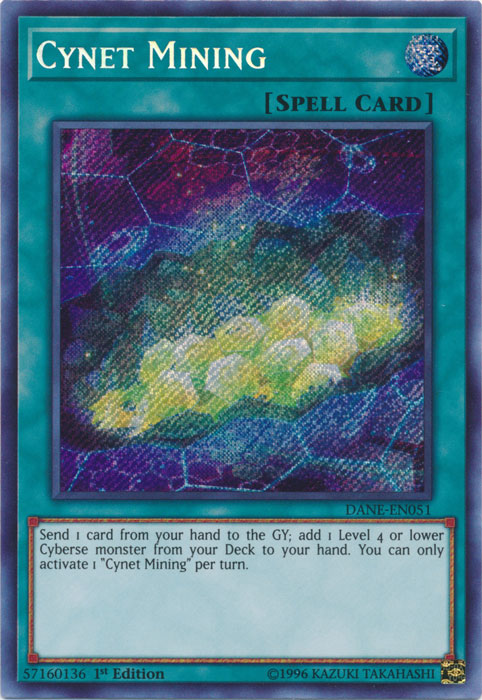 Cynet Mining [DANE-EN051] Secret Rare | Gamers Paradise