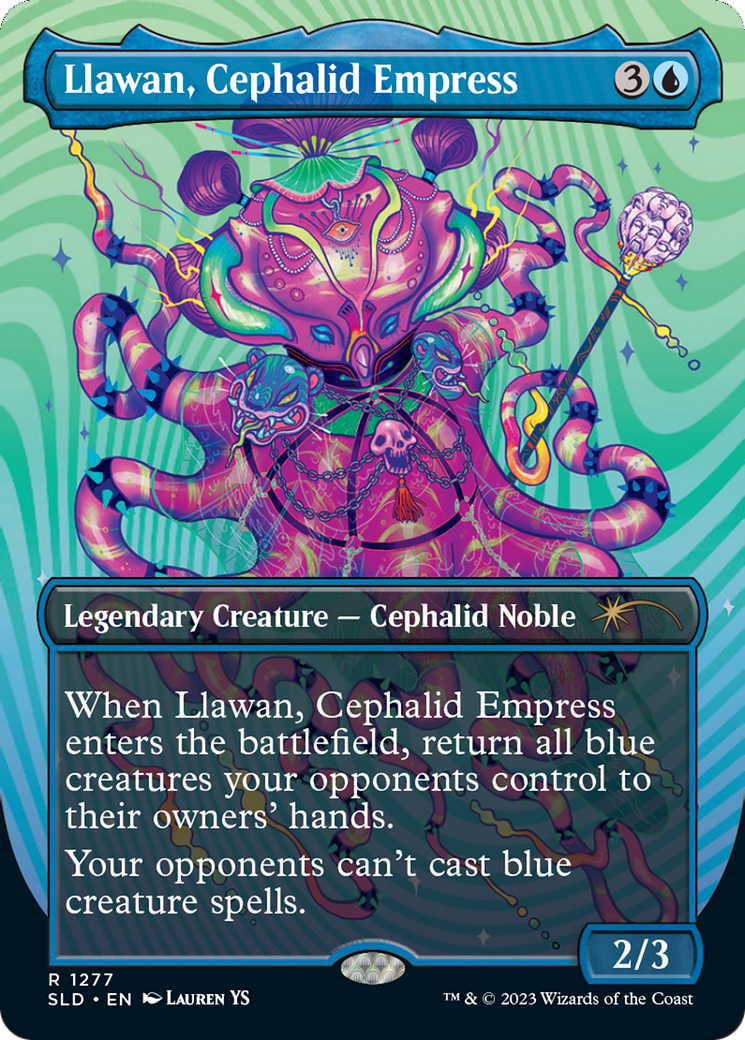 Llawan, Cephalid Empress (Borderless) [Secret Lair Drop Series] | Gamers Paradise