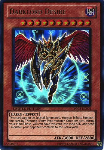 Darklord Desire [YG05-EN001] Ultra Rare | Gamers Paradise