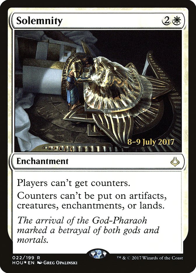 Solemnity [Hour of Devastation Prerelease Promos] | Gamers Paradise